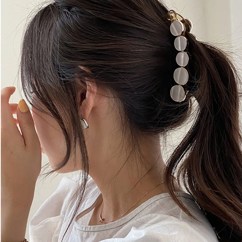 korean Sweets Banana hair clips for women Ponytail hair accessories 2020 woman round Hair Claws kids opaski dla dziewczynek