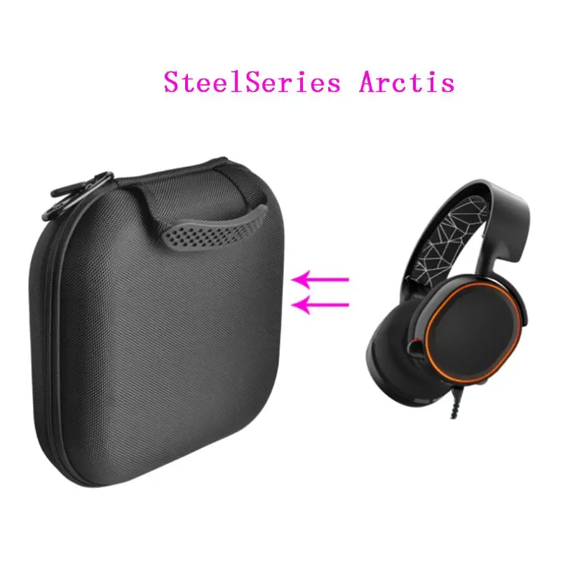 Mini Hard EVA shockproof Storage Bag Carry Case for SteelSeries Arctis 3/5/7 Gaming Headset