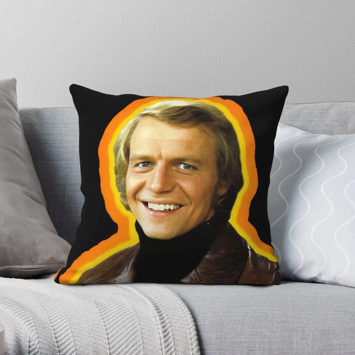 

Наволочка Hutch Starsky и Hutch из полиэстера и льна, бархатная креативная Декоративная Наволочка на кровать на молнии