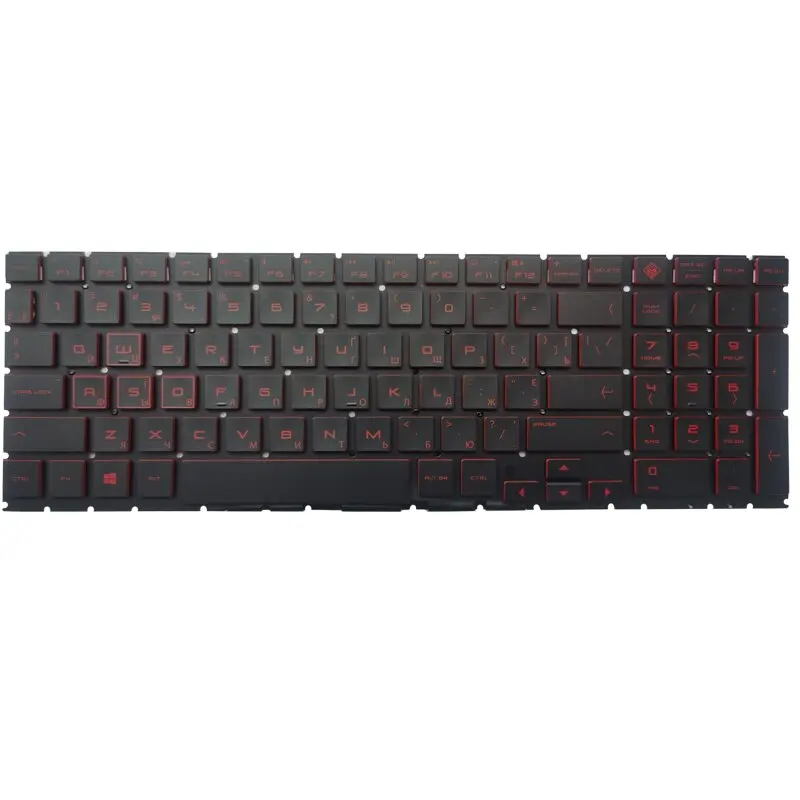 New Backlit Russian Keyboard For HP OMEN 15-DH 15-DC TPN-C144 Q211 C143 15 DC DC0003la DC005TX DC0004TX TPN-Q211 With Backlight