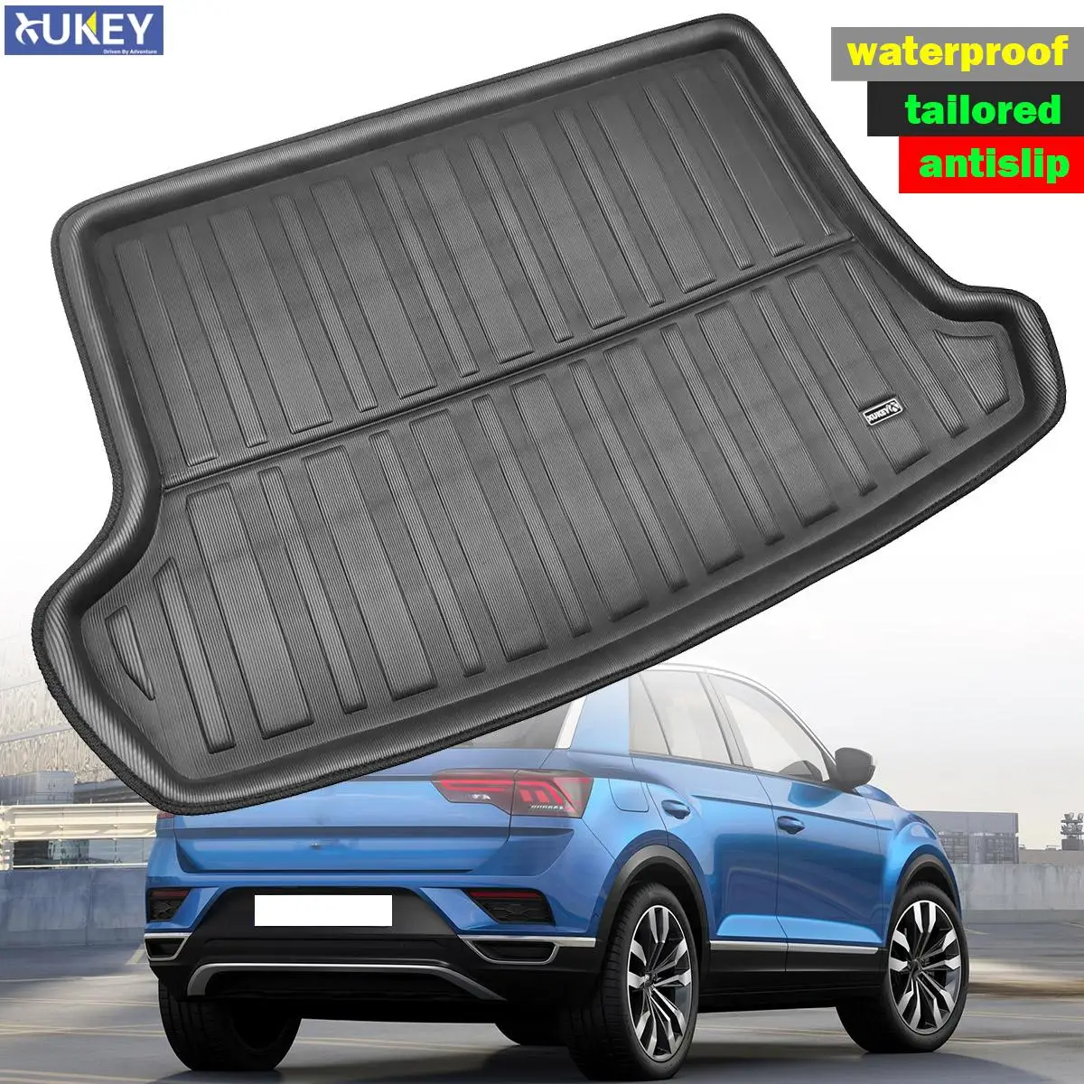 Per Volkswagen VW t-roc T Roc TRoc 2017 - 2022 Boot Liner Cargo Tray Trunk Liner Mat Floor Carpet bagagli accessori