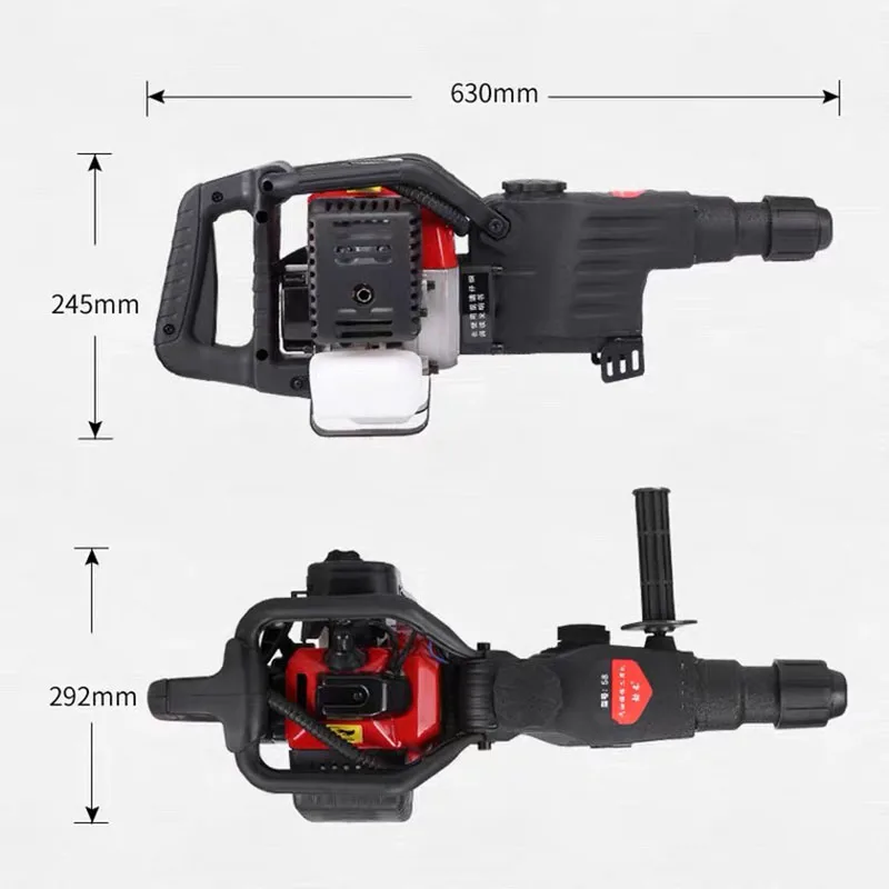3 في 1 متعددة الوظائف البنزين قوة تأثير المطرقة البنزين كسر الكهربائية اختيار الكهربائية 1800 واط الحفر الحفر هدم المطرقة