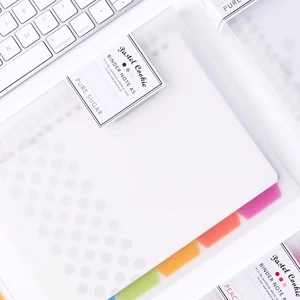 JIANWU Japan KOKUYO Macaron Buku Catatan Inti Dalam Daun Lepas A5 B5 Buku Catatan Rencana buku Harian Pengikat Perlengkapan kantor Sekolah Pengikat Cincin 10 buku harian cawan penjualan terbaik - №