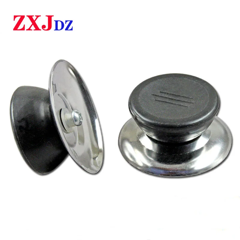 1pc Frying pan soup pot lid handle handle lid electric cooker pot button anti-scalding pot universal type