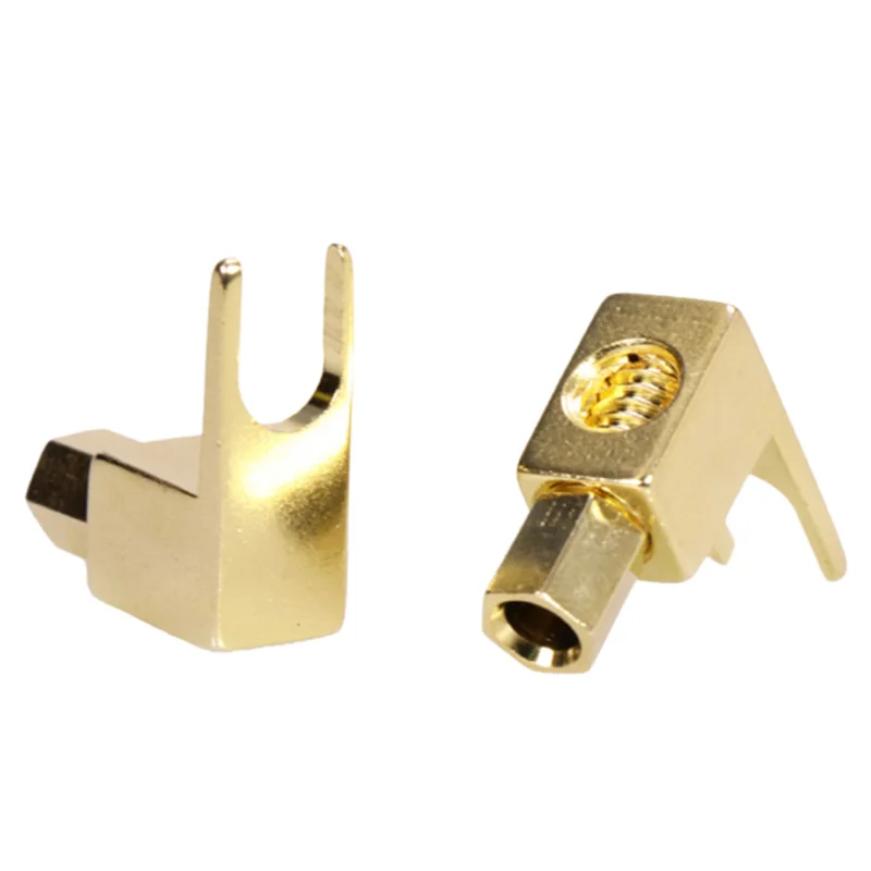 8 قطعة مجموع مرحبا نهاية الموز إلى المجرف قابس مهايئ/كابل مكبر الصوت موصل [Wy-yp01-8/المجرف دي L/8]