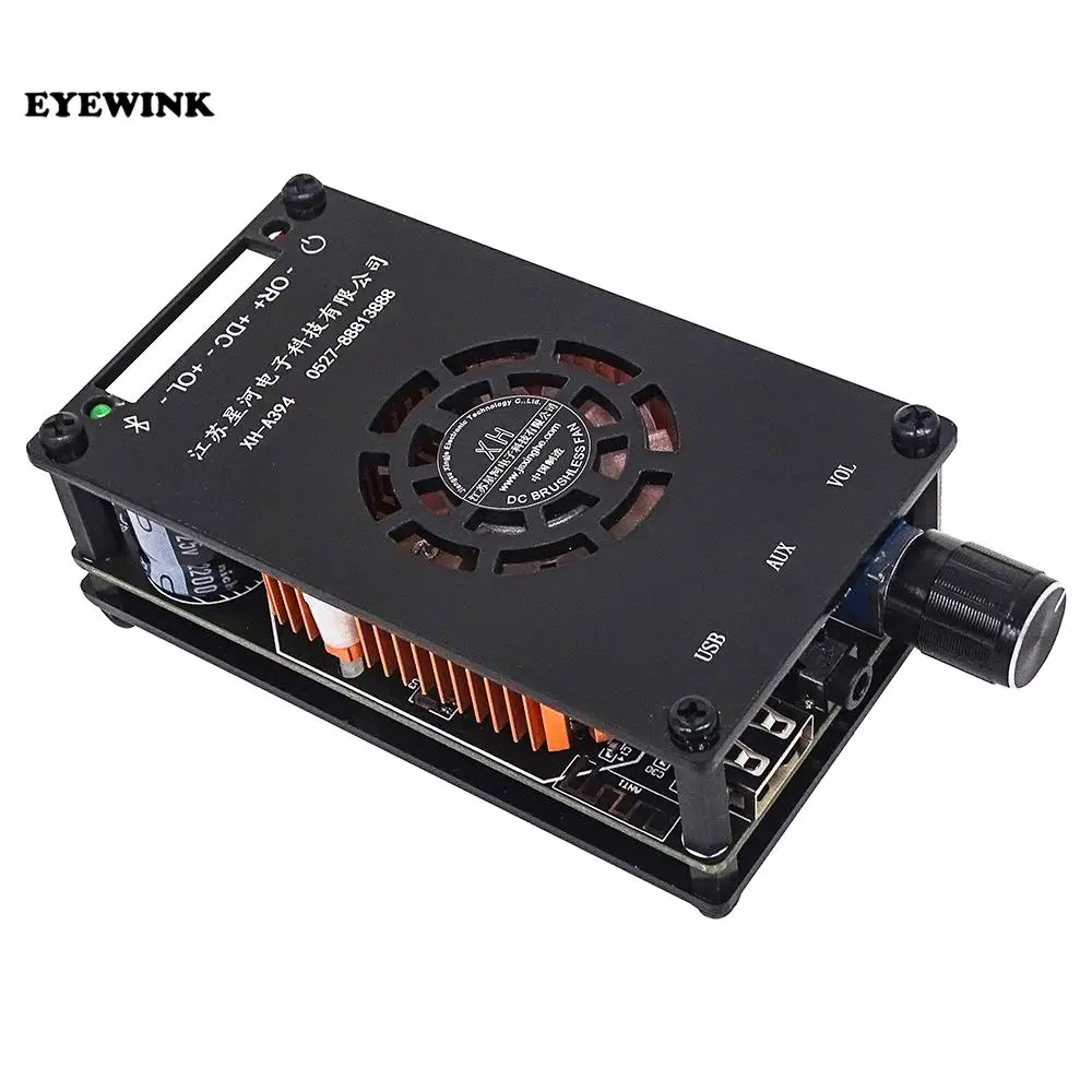 XH-A394 Desktop digital Bluetooth power amplifier board 2 * 50W HD sound quality power foot speaker amplifier