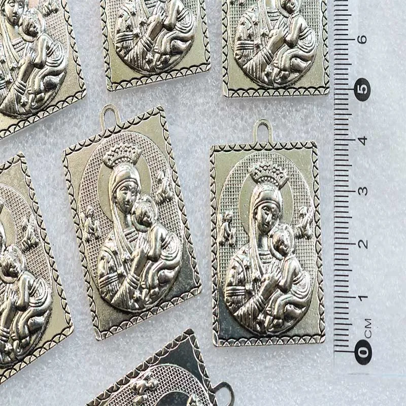 Charm Pendant Jewelry of Our Lady of Santa Ana, Religious Santa Maria Anaya Pendant Keychain, Prayer Gifts of Saint Raphael