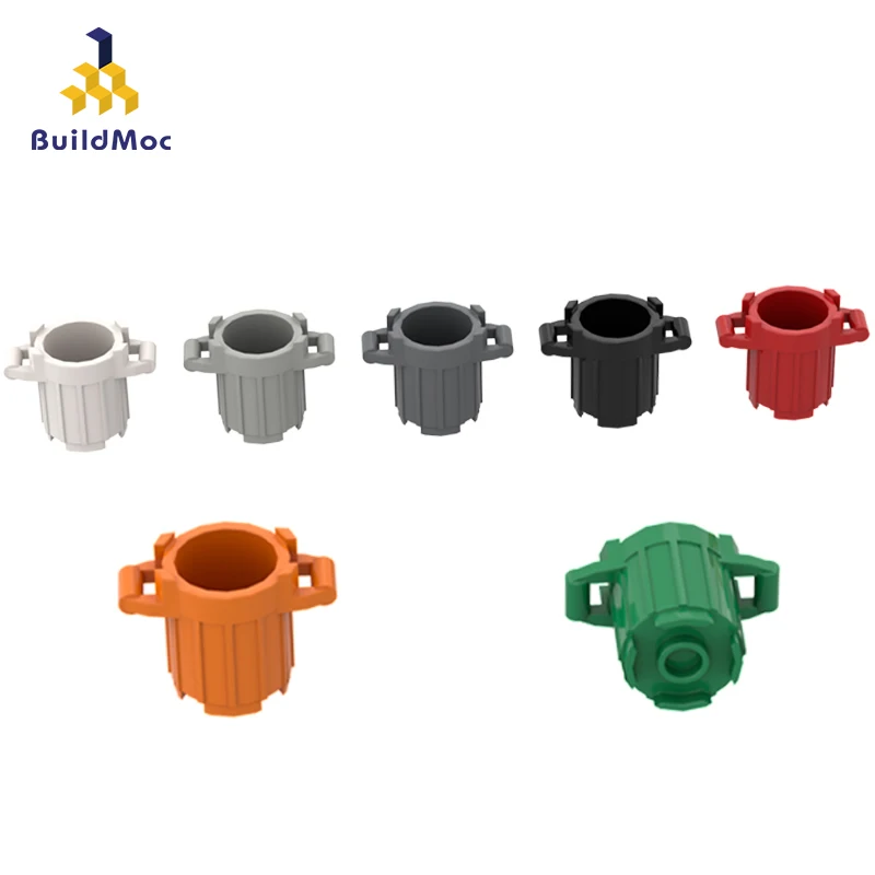 

BuildMOC Compatible Assembles Particles 92926 trash can Building Blocks Parts DIY electric Educational C