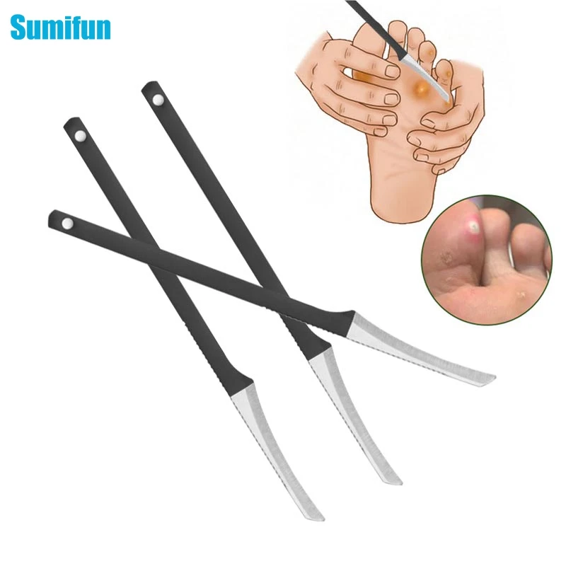 

Stainless Steel Foot Corn Remover Pedicure Knife Corn Cuticle Cutter Dead Skin Remover Rasp Scraper Pedicure Foot Callus Care