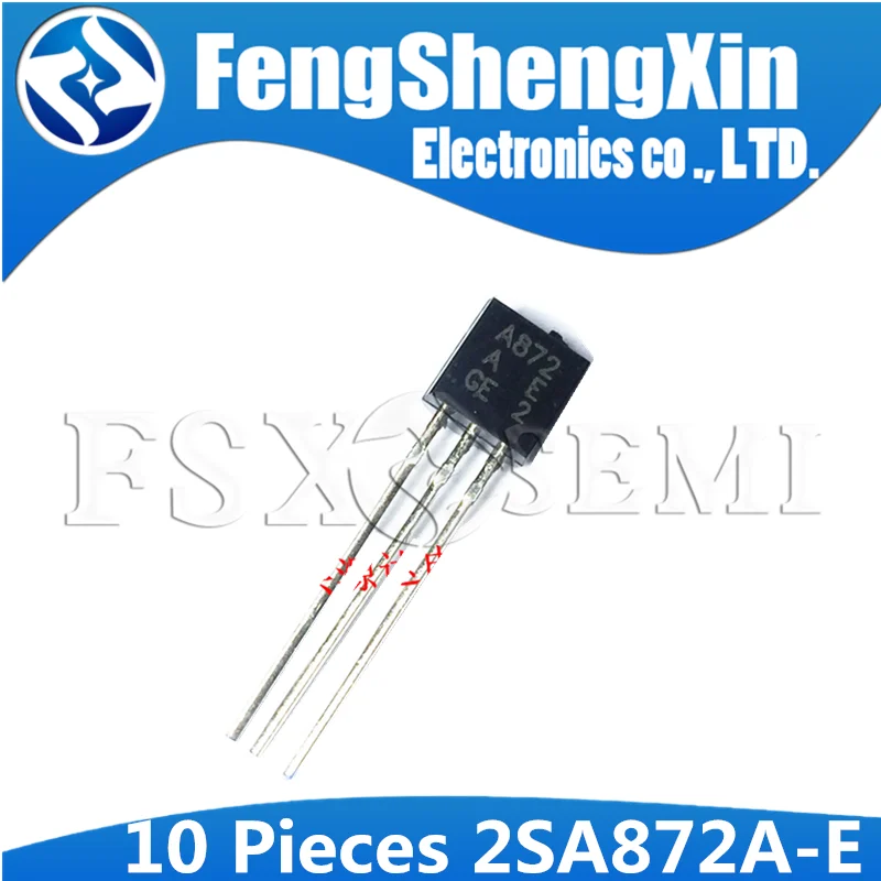 10pcs 2SA872A TO92 2SA872 TO-92 2SA872A-E A872 TRANSISTOR