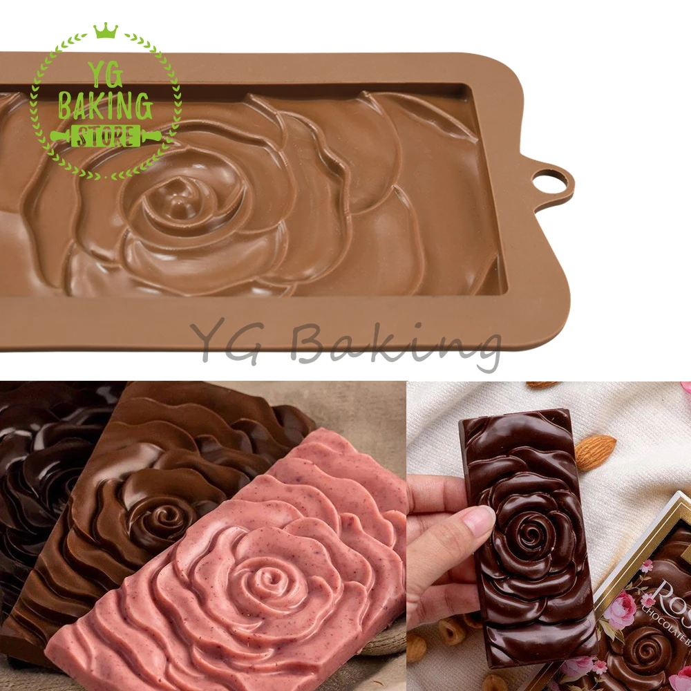 Dorica 7 Styles Flower Peony Mousse Cake Silicone Mold Diy Handmade Fondant Chocolate Mould Cake Decorating Tools Bakeware