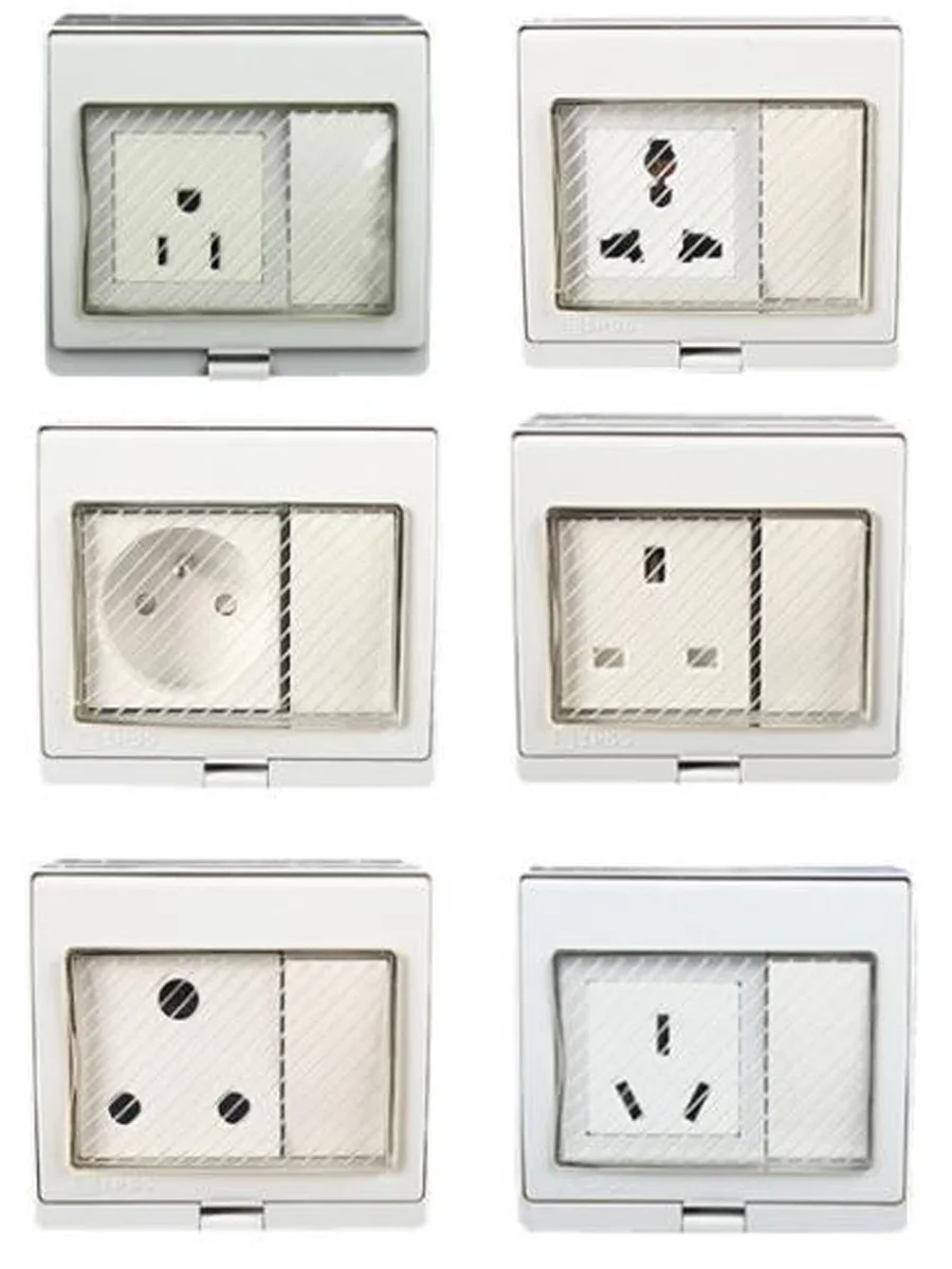 White IP55 Outdoor …