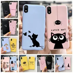 For Phone Case Xiaomi Redmi 7 7A Cover Cute Cartoon Shockproof Bumper For Xiaomi Redmi 7A Fundas Para on Redmi7 7 A Housing Soft