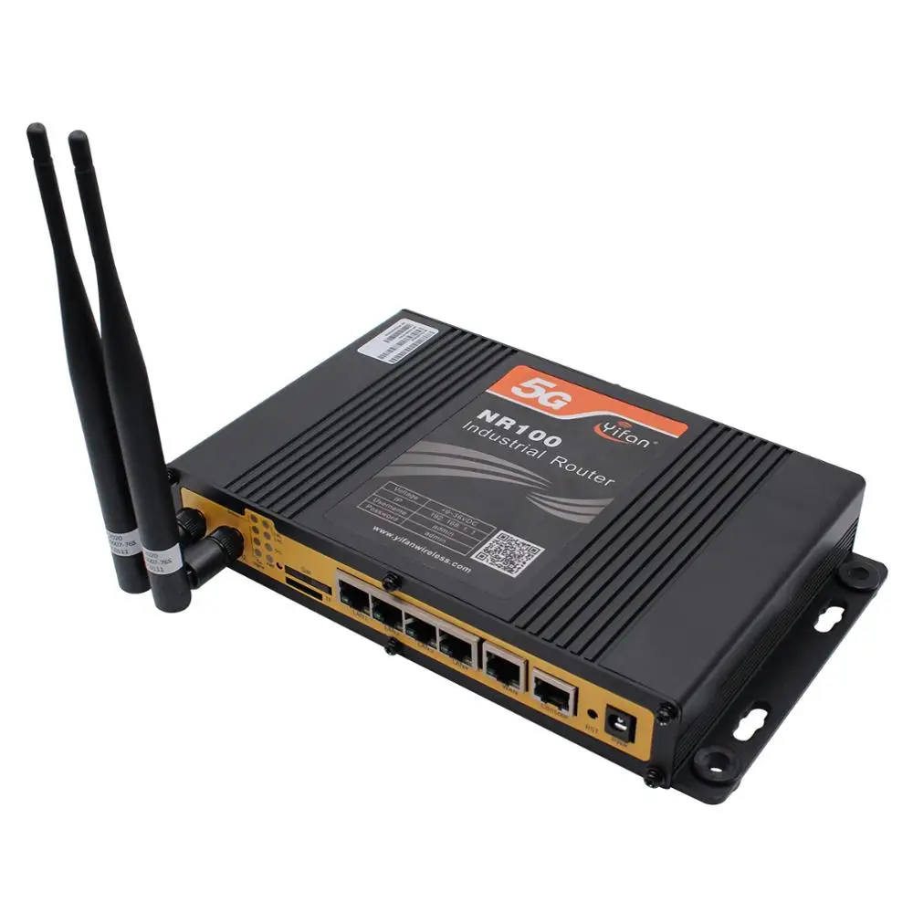 Imagem -04 - Roteador Vpn Industrial de Alta Velocidade 4g Lte 5g SA Nsa com Slot para Cartão Sim Live Streaming Controle Remoto Inspeção Não Tripulada