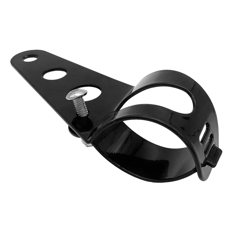Universal Motorcycle Headlight Mounting Bracket Fork Ears Adjuster Mount Clamp Holder for Chopper Bobber Cafe Racer Accessories