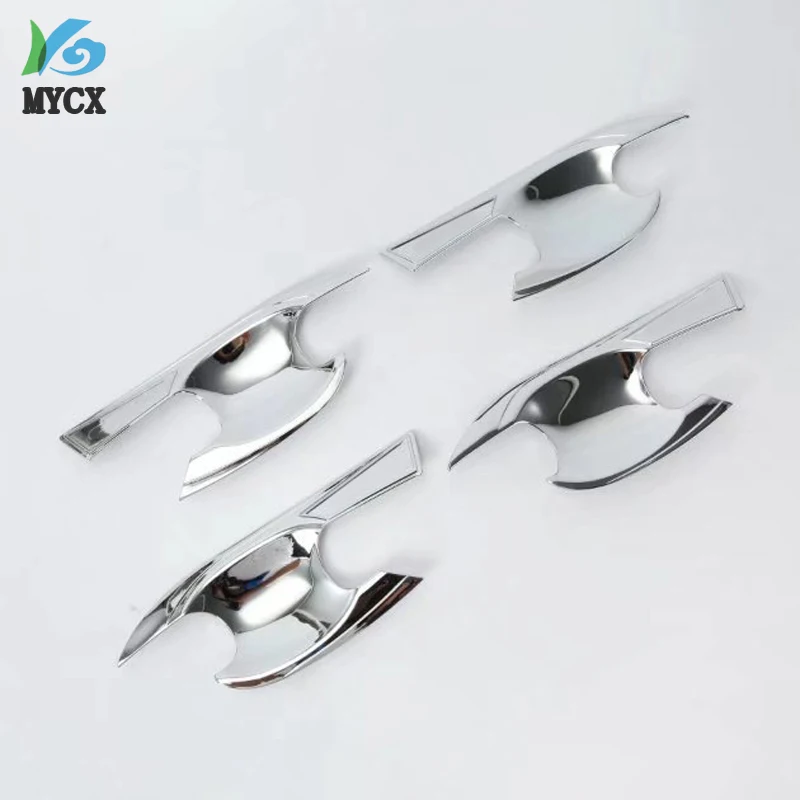 

For Honda CRV CR-V 2017 2018 2019 ABS Chrome Side Door Handle Bowl Cover Protective Trims Cup Insert Frames Car Accessories 4Pcs