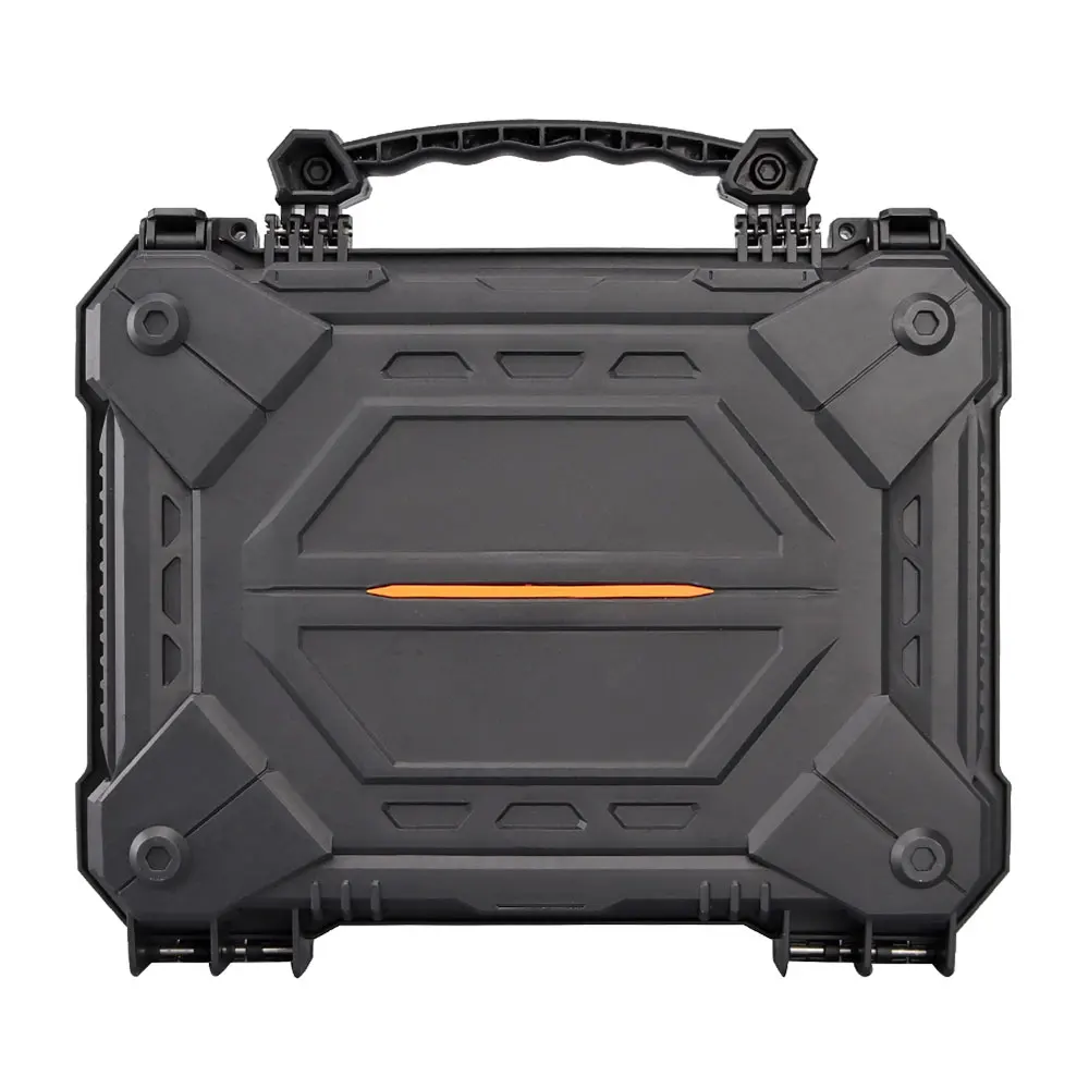 Tactical Gun Pistol Camera Protective Case Customized Foam Watertight Hard Shell Tool Storage Box 10.2 Inch Hunting Accessories