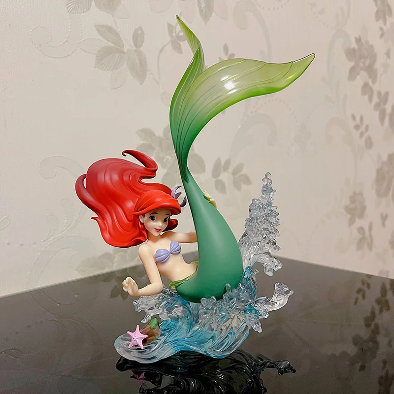 Disney The Little Mermaid Ariel Action Figure Toy Snow White Ariel Action Toys Model Dolls Kids Girls Gifts Disney Collection