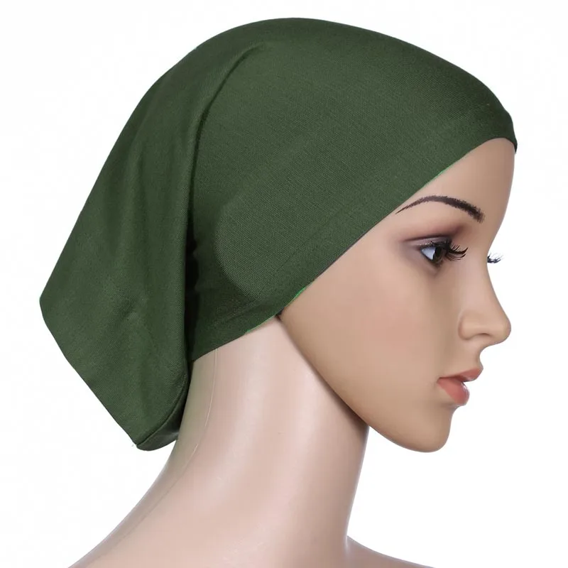 New Muslim Women Head Scarf Hijabs Islamic Scarves Turban Inner Underscarf Cap Headscarf Hijab Bone Bonnet Tube Beanies Headwear