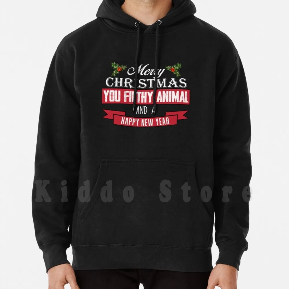 Merry Christmas You Filthy Animal Hoodies Long Sleeve Merry Christmas Home Alone Macaulay Culkin