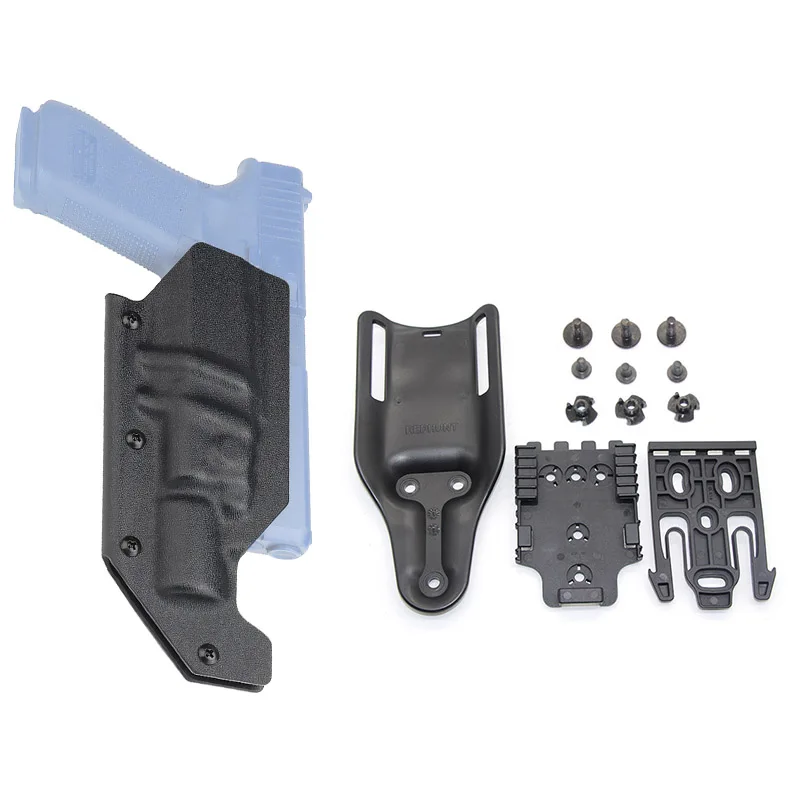 

Тактический Kydex кобуры для Glock 17 мм 19 мм 20 мм 21 34 35 Вальтер CZP-10C Пистолет Чехол кобура ремень для переноски Принадлежности для охоты