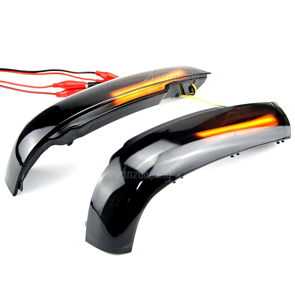 Dynamic LED Turn Signal Lights For Volkswagen VW Touareg I MK1 7L 2002 2003 2004 2005 2006 Rearview Mirror Indicator Blinker