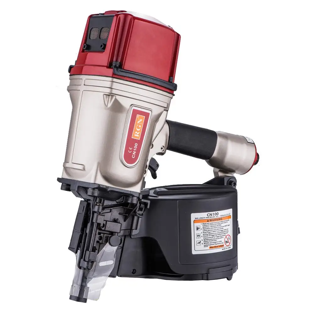 Heavy Duty 100mm AIR COIL NAILER NAIL GUN