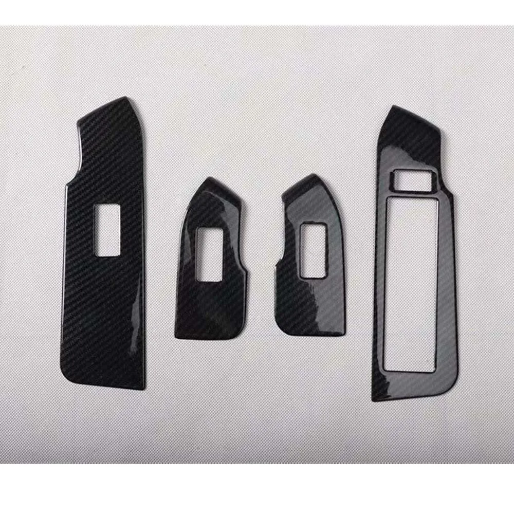 New Car Trim For Chevrolet Captiva 2012-2017 Left Hand Drive Window Lift Switch Panel Cover Styling Auto Moldings 4pcs