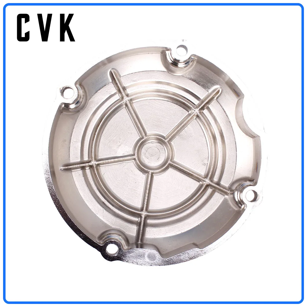 CVK Motorcycle left And right Engine Cover Motor Stator Cover CrankCase Side Cover Shell For YAMAHA XJR400 JXR 400 1992-1997