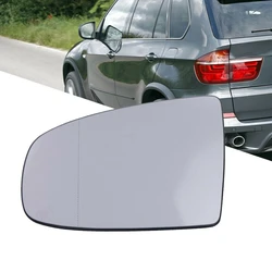 Left and right Sides Auto Dimming Heated Wing Mirror Glass For BMW 51167174981 X5 X6 E70 E71 2008-2014