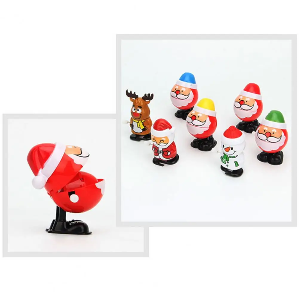 Wind-Up ของเล่นคริสต์มาสตกแต่งน่ารักถุงน่องคริสต์มาส Stuffers Wind Up ของเล่นสำหรับ Home