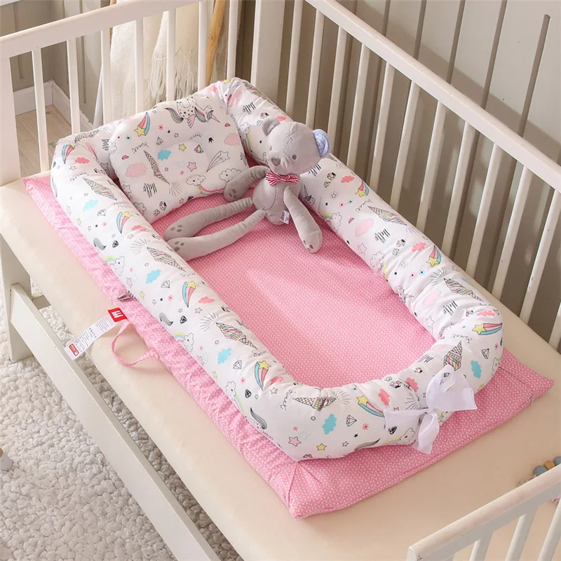 Portable Baby Crib Nursery Travel Bed Foldable Baby Bed Bag Infant Toddler Carry Cot Multifunctional Storage Bag For Baby Care