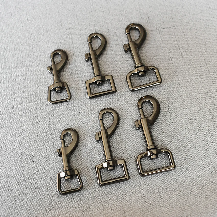 1 Pcs/Lot 15mm 20mm 25mm Gun Black Metal Nickel Plated Quick Release Buckles For Luggage Outdoor Webbing Cat Dog Collar