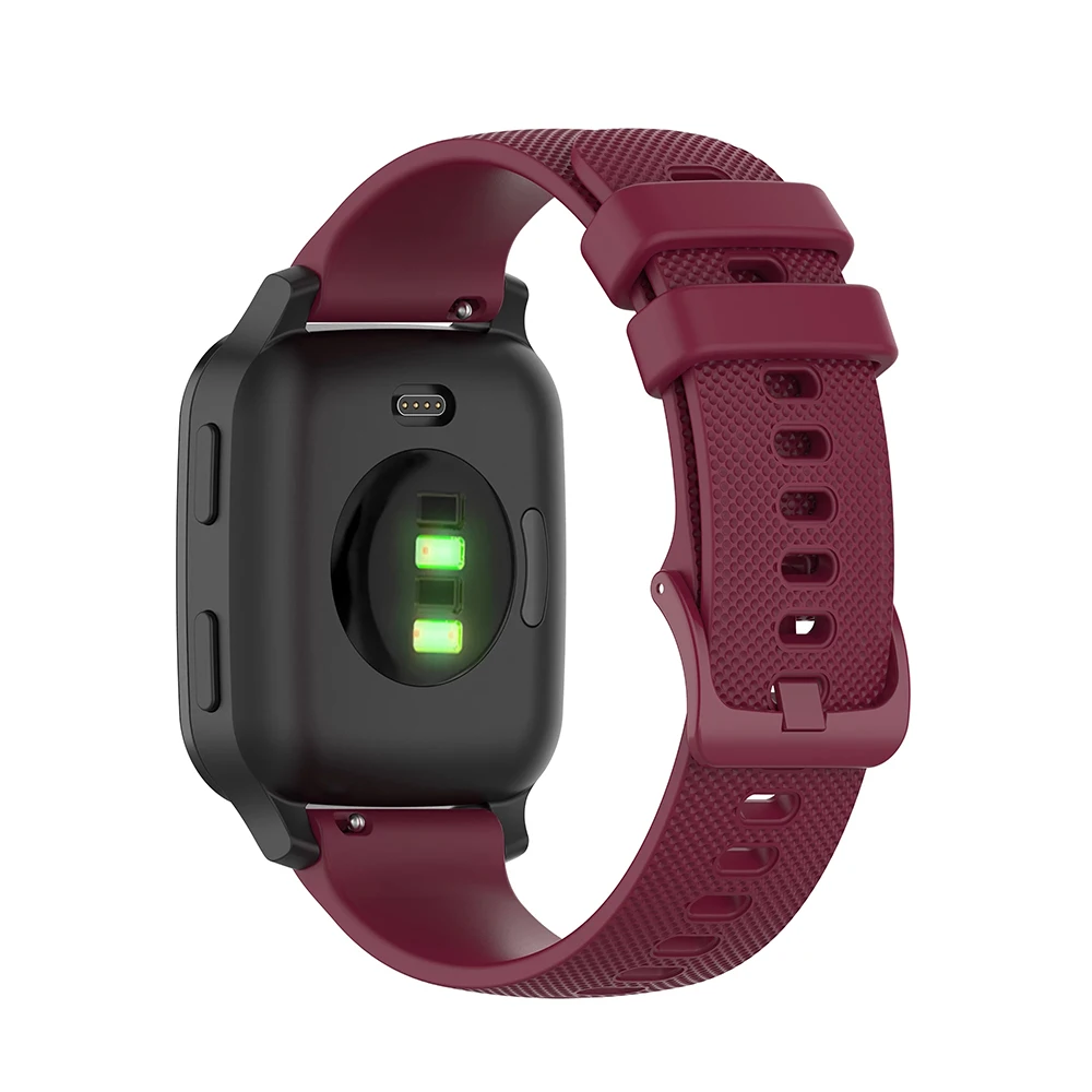 20mm Silikon Strap Für Garmin Venu SQ Venu 2 Plus Smart Uhr Band Ersatz Armband für Xiaomi Huami Amazfit bip S/U