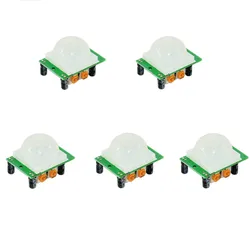 5PCS HC-SR501 Adjust Ir Pyroelectric Infrared PIR Humen Motion Sensor Detector Modules for Arduino UNO R3 Mega 2560 Nano