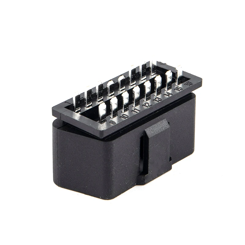 Car Connector 12V 16 Pin Male Plug Diagnostic Tool Terminal Connection Plug