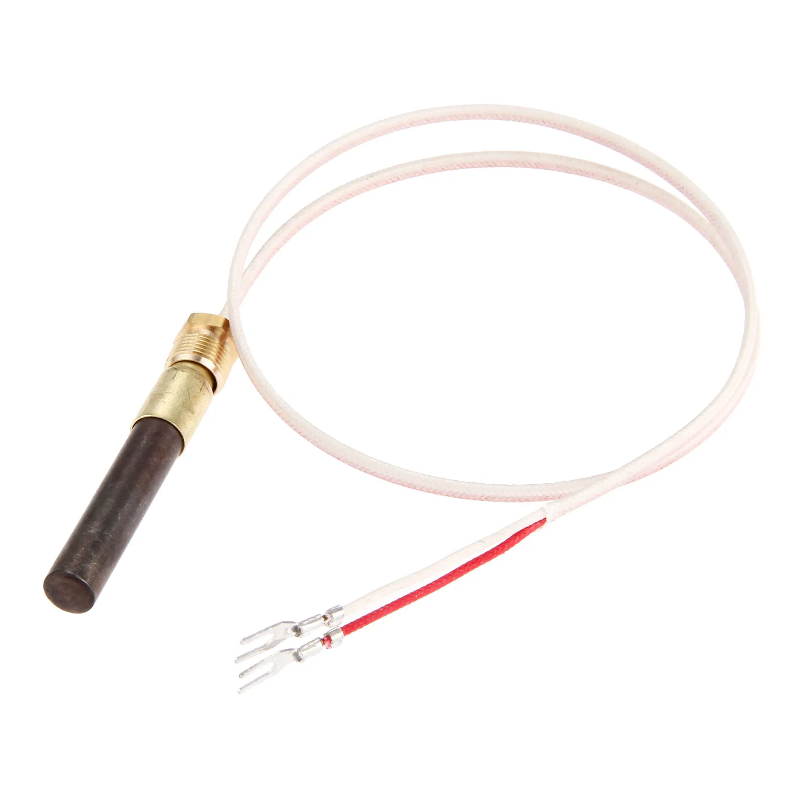 Espiral de temperatura de 750 ℃, resistência à milivolt de 24 polegadas, tipo plug-in de dois polegadas