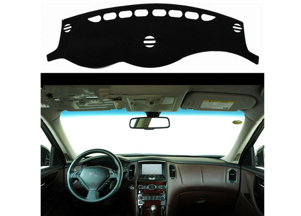 

For Infiniti EX25 QX50 2014-2017 Anti-Slip Front Dashboard Cover Carpet Car Dash Board Heat Proof Mat Shield Pad Shade Strip