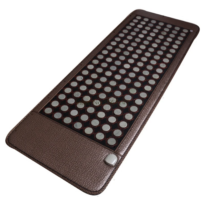 Electric Heated Jade Germanium Stone Massage Mattress Natural Jade bed Tourmaline Stones Sofa Pad Infrared Heating Mat view 4