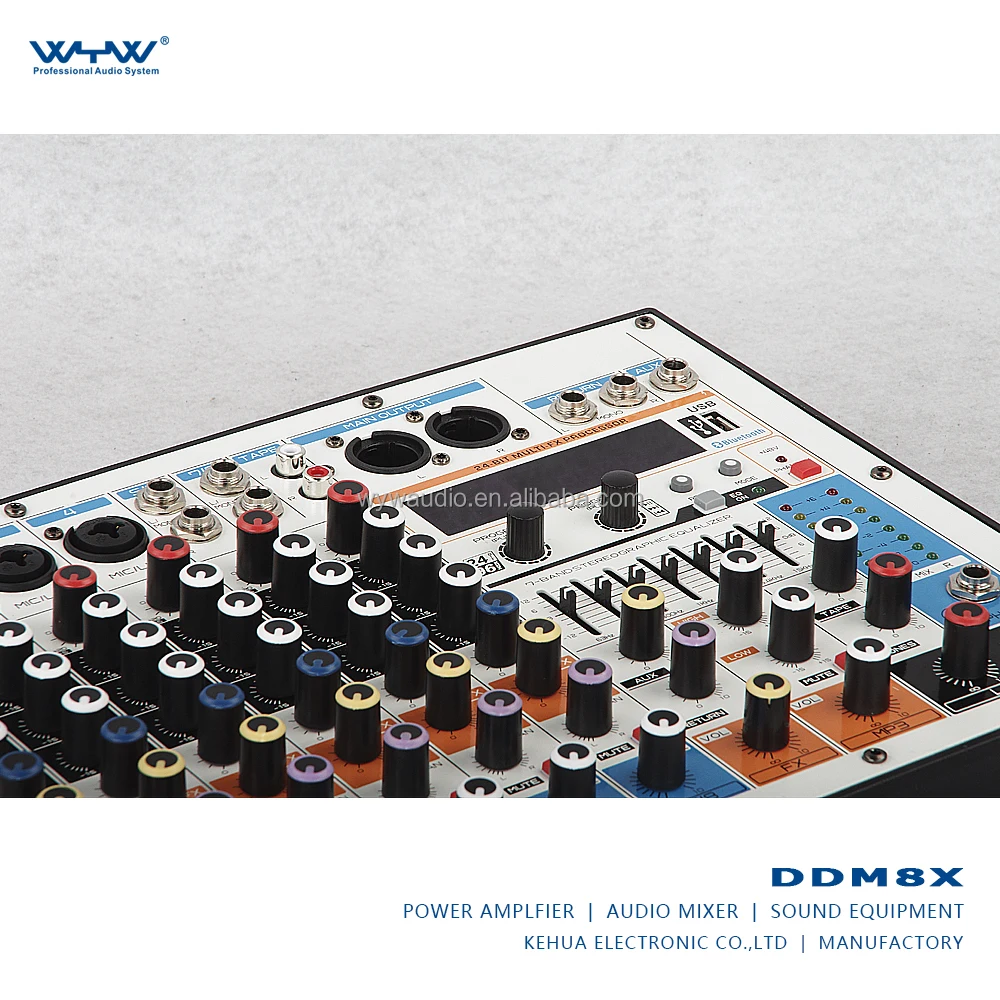 Mixer de áudio mp3 dj profissional