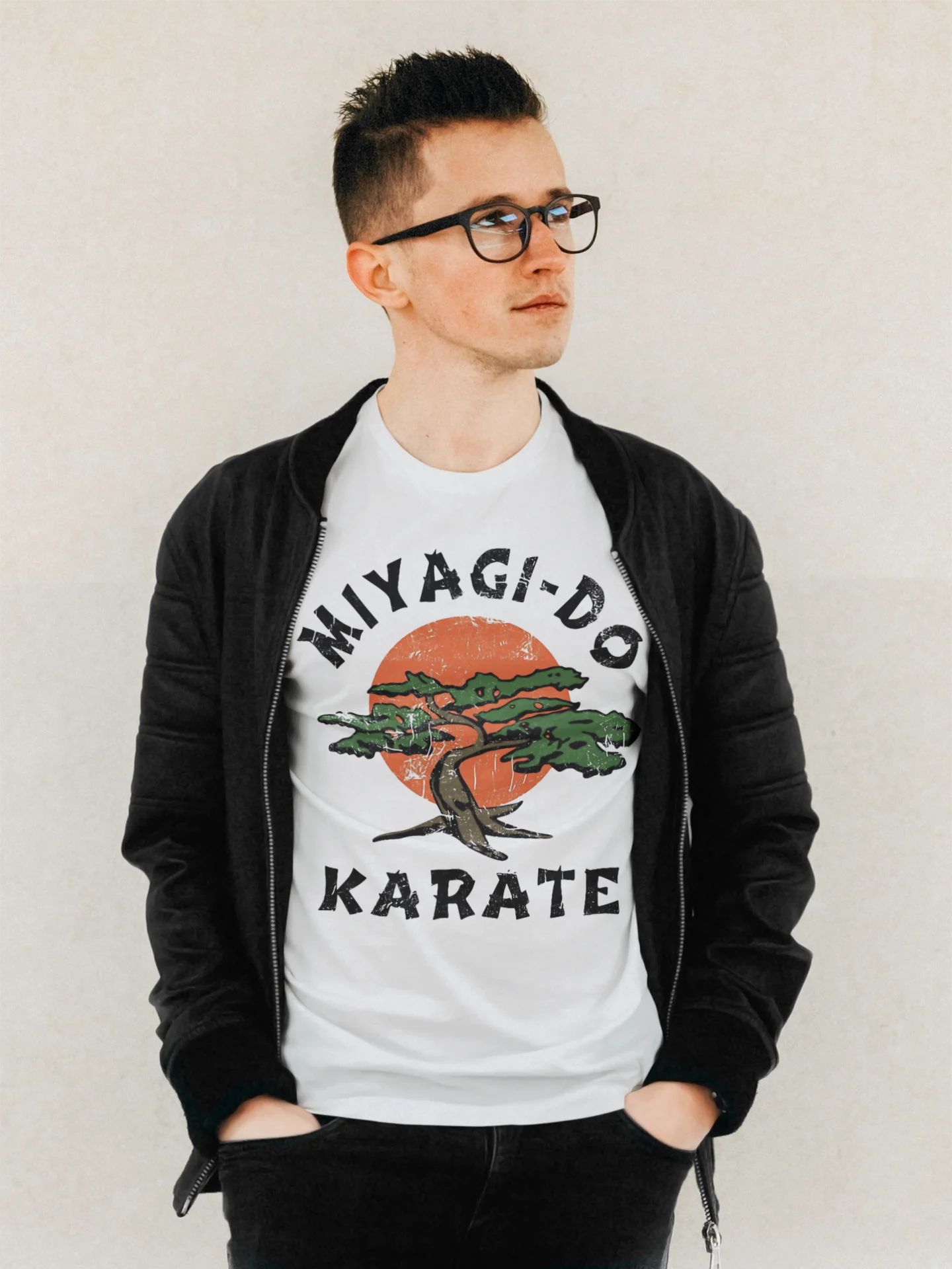 Miyagi Do Vintage TShirt For Male Cobra Kai Daniel Johnny Robby TV Series Camisetas Style T Shirt Soft Print Loose