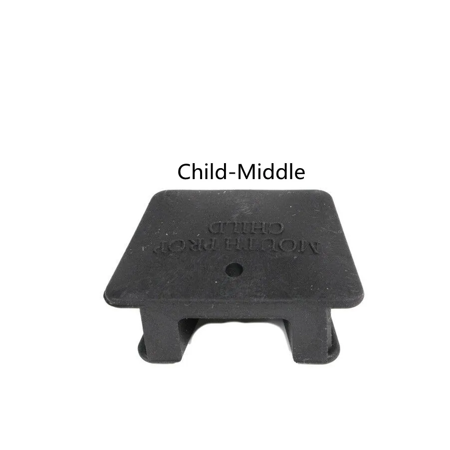 Dental Silicone Mouth Props Black Middle Size For Child
