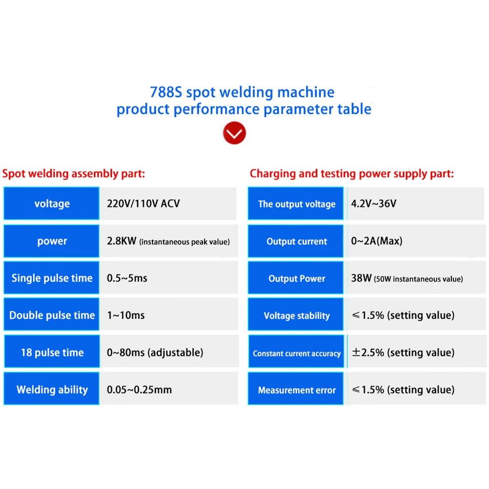 StalKKO-Machine à souder par points 788S, nouvelle mise à niveau, 2.8KW, batterie de soudage par points, développement de puissance USB, test 18650