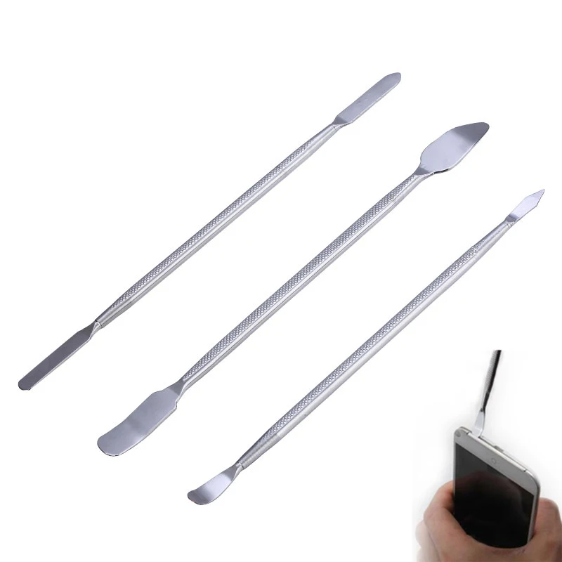 3Pcs/lot Metal Pry Spudger Opening Tools Disassembly Rods for iPhone iPad Samsung Tablet PC Mobile Phone Repair Tools