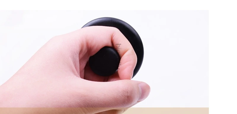 2pcs Black Basalt Stone Essential Oil Massage Mushroom Shape Spa Energy Stone for Body Face Massage Stone b0151