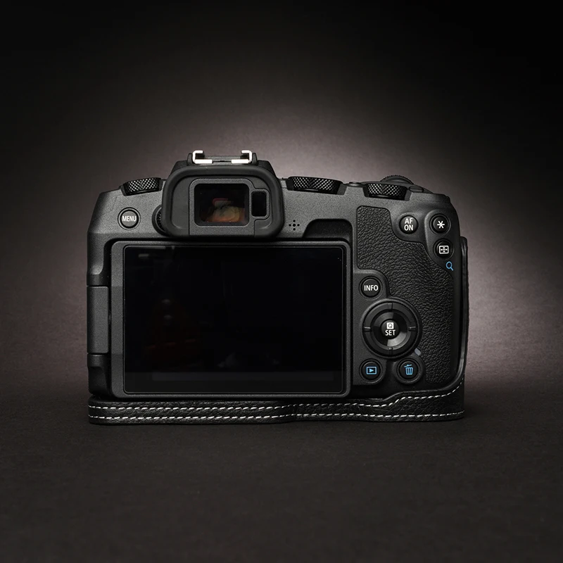 Handmade Genuine Leather Half Case for Canon EOS RP