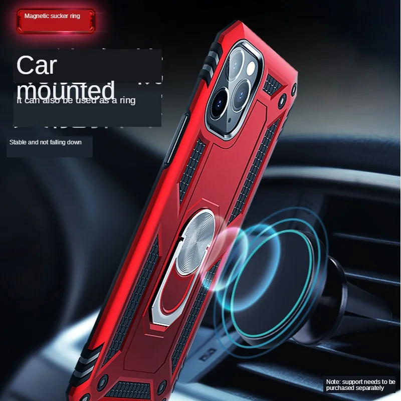 Armor Shockproof Case For Samsung Galaxy A21S A31 A11 A10 A21 A51 A41 A71 A50 A30S M21 M31 S20 Plus Note 10 Lite Ring Car
