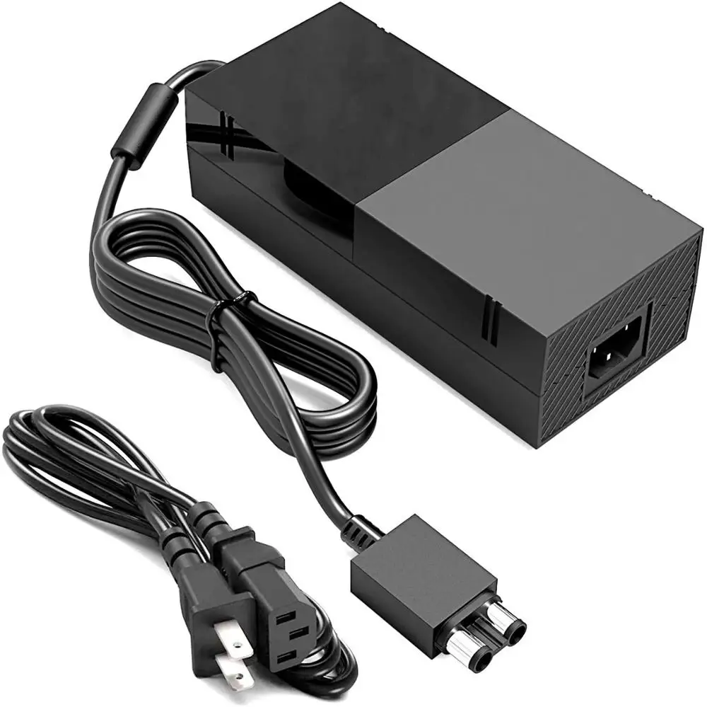 NUOLIANXIN  Xbox Power Supply Brick Cord Low Noise 100V-240V AC Adapter Power Supply Charger Replacement for Xbox One