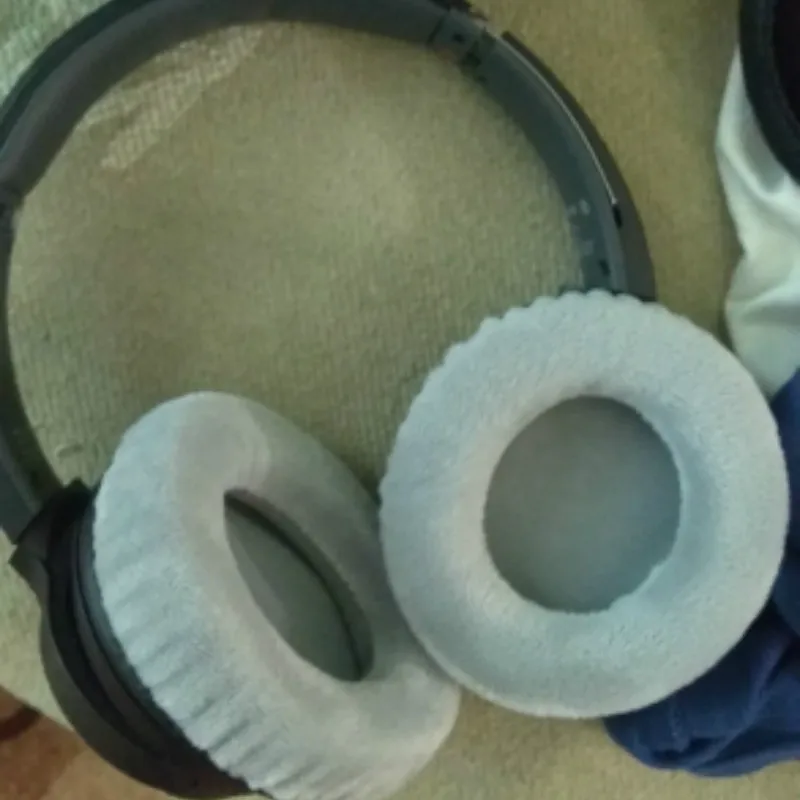 Almohadillas de espuma de terciopelo de repuesto para auriculares SONY Sennheiser, 60mm, 65mm, 70mm, 75mm, 80mm, 85mm y 90mm