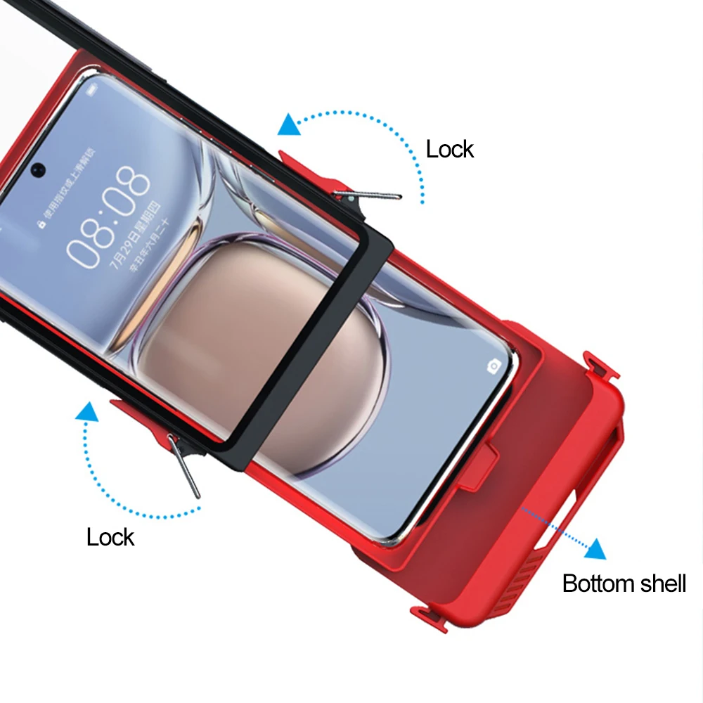 Seafrogs-funda impermeable Universal para teléfono, cubierta para Smartphone de menos de 7 pulgadas, 15M, accesorios para equipos de fotografía subacuática